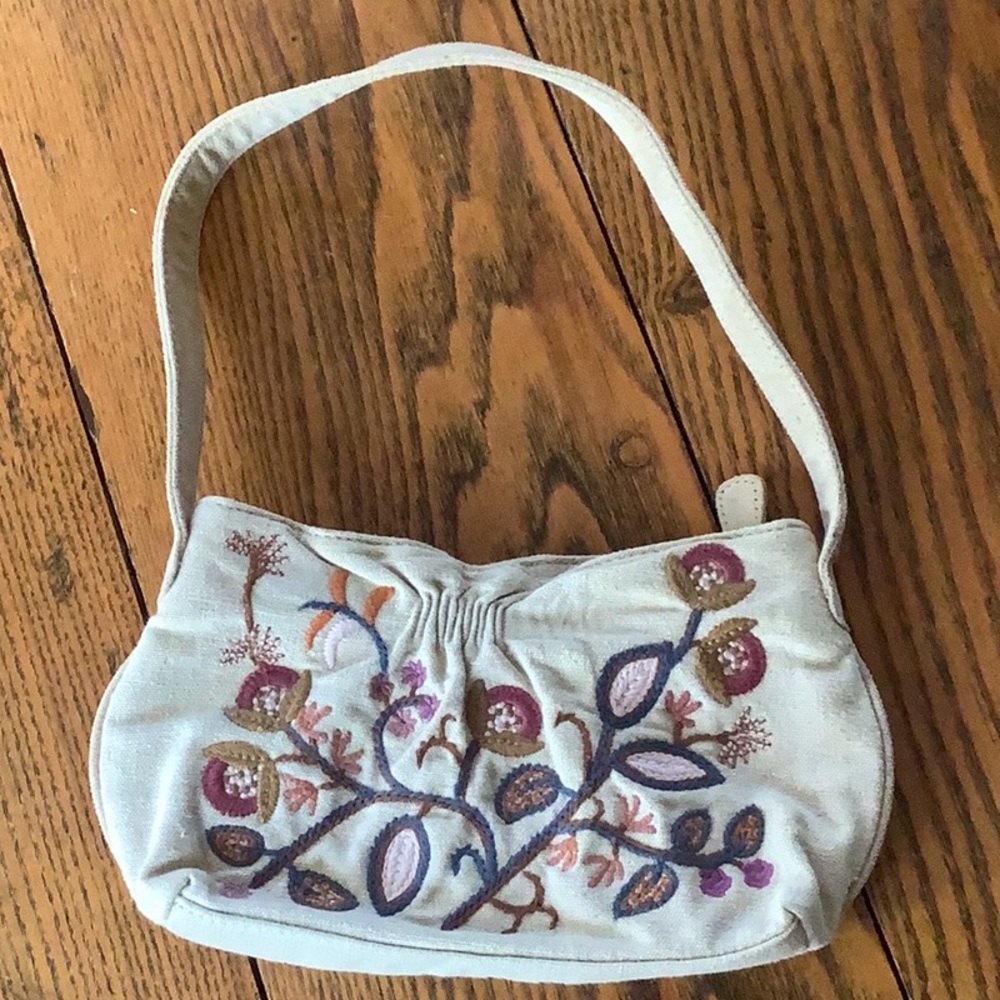 Fossil vintage canvas purse